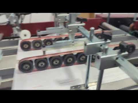 Flexcut 760 System with Versafold – Pocket folders before going into a saddle sticher