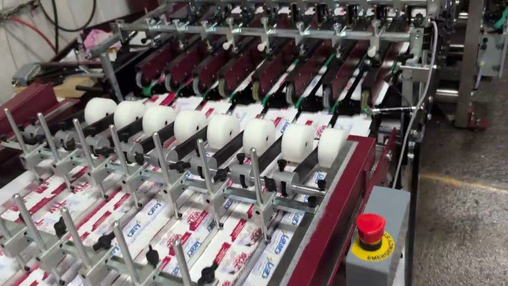 Flexcut 102 Digital Rotary Die Cutter –  200,000 cartons an hour, in line stripping