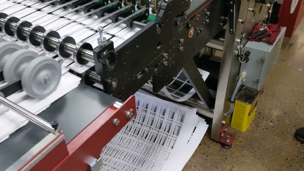 FlexCut 760 Digital Rotary Die Cutter – Nickless CR-80 Cards 24pt paper