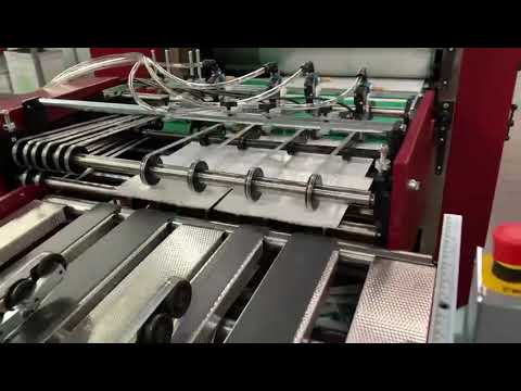 Flexcut 760 Digital Rotary Die Cutter in line Folder Gluer – pocket folders