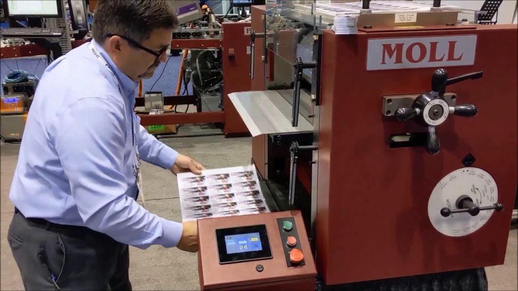 FlexCut Max – Hand Fed Demo Version – Die cutting 30 mil cards and Kiss cutting labels