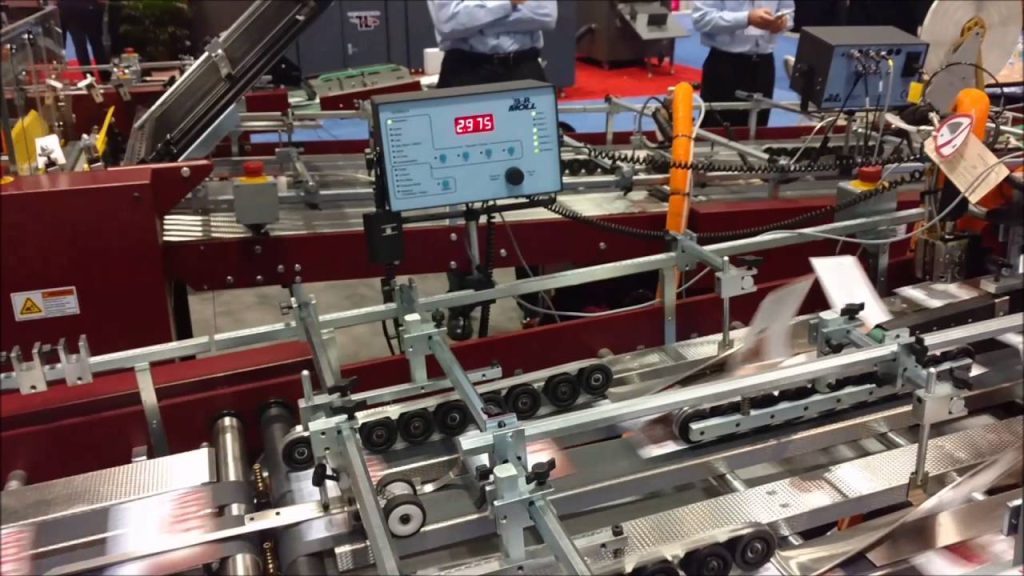 Vantage 720 In Line, Perf N Crease – Feeding, scoring, gluing, and folding 60K an hour